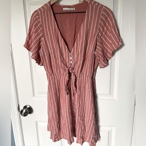 Abercrombie and fitch terracotta mini dress | XLP